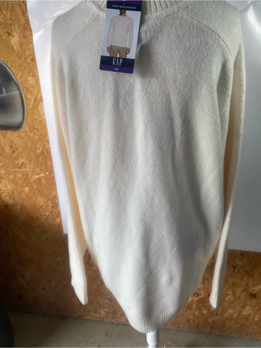 GAP Cream Crewneck Sweater